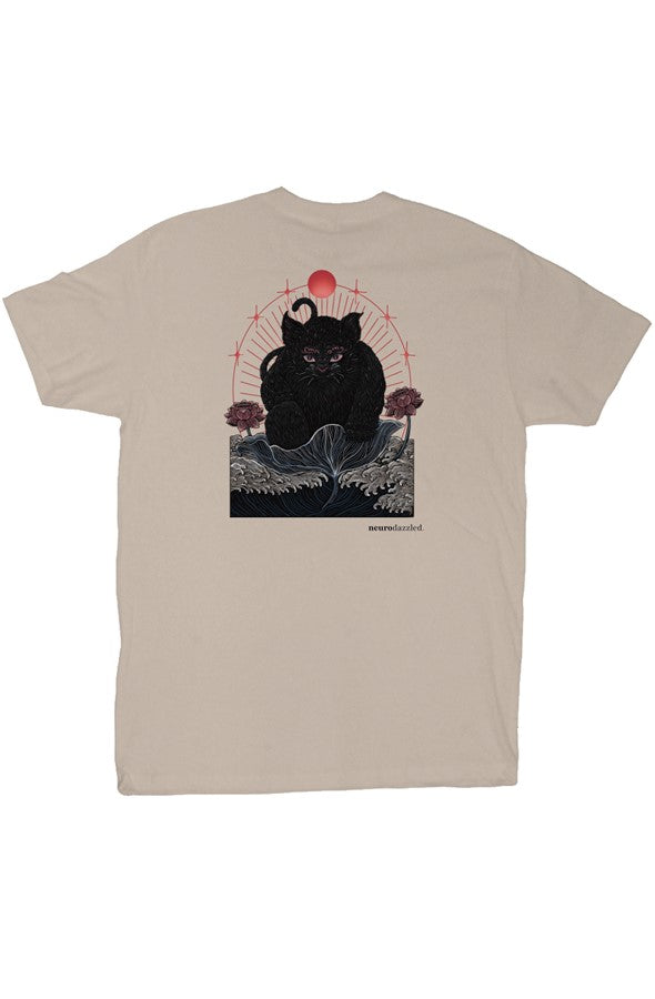 NOKIRUMI, Cream unisex tee, Back by Neurodazzled