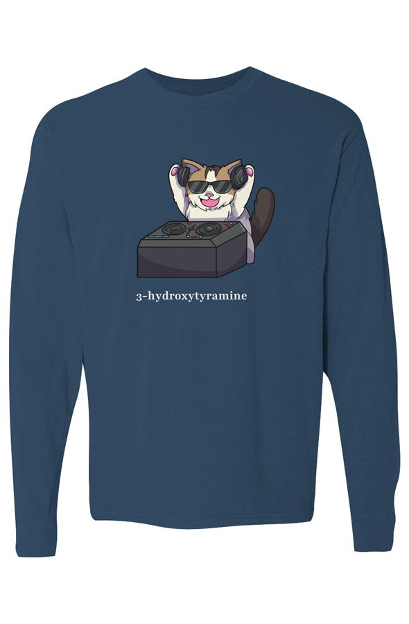 DJ WONI BOY, Unisex long sleeve, Front by Neurodazzled