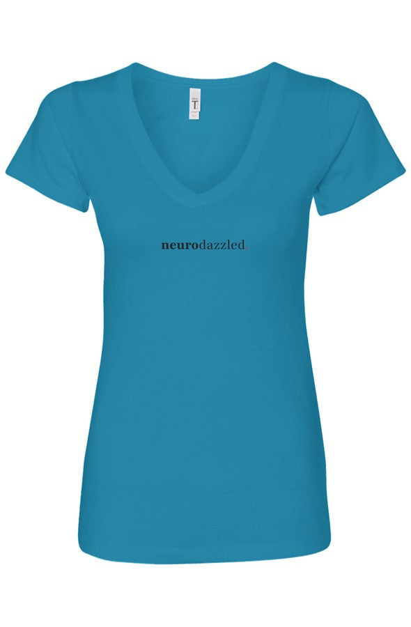 Signature Logo — V-Neck T-Shirt — Dark Print