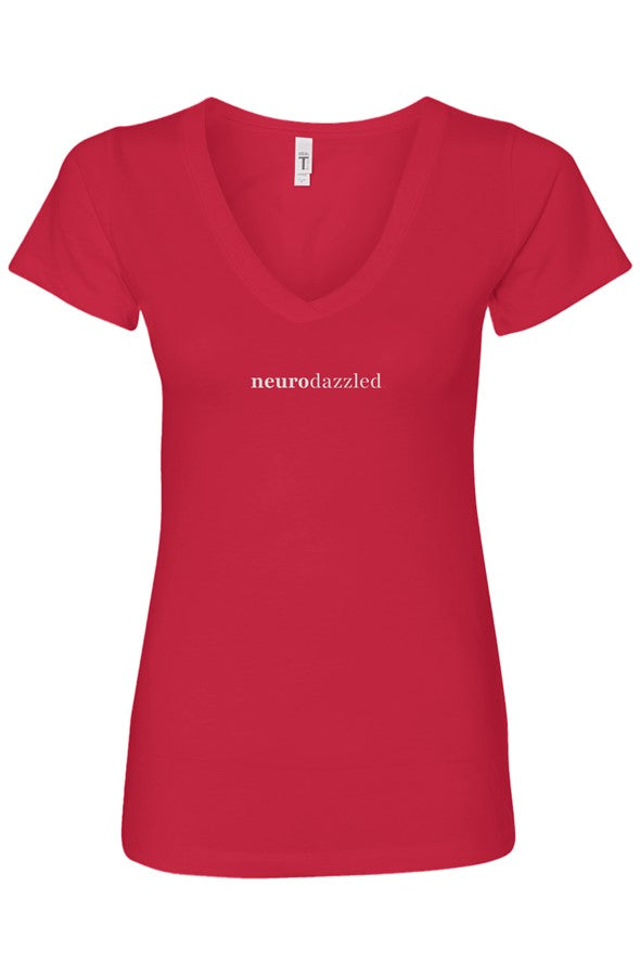 Signature Logo — V-Neck T-Shirt — Light Print