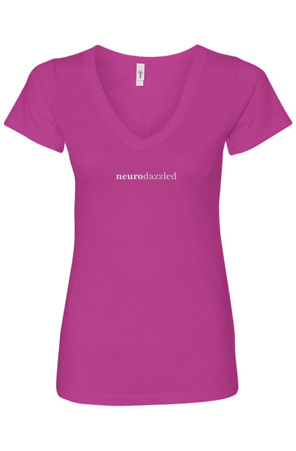 Signature Logo — V-Neck T-Shirt — Light Print