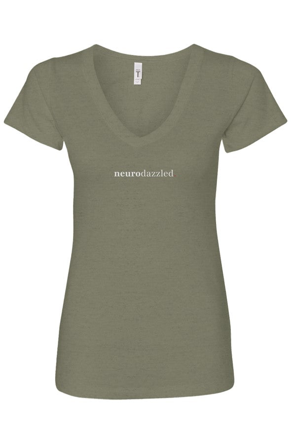 Signature Logo — V-Neck T-Shirt — Light Print