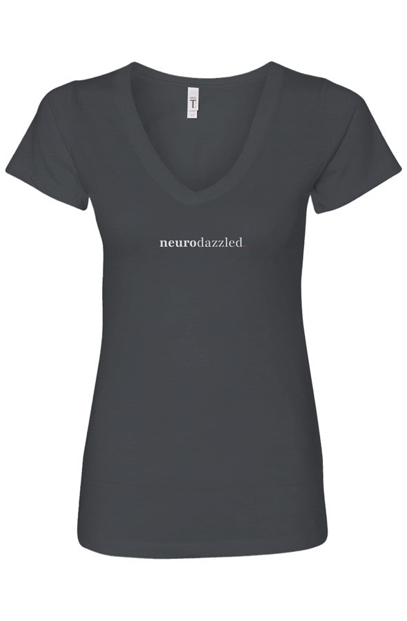 Signature Logo — V-Neck T-Shirt — Light Print