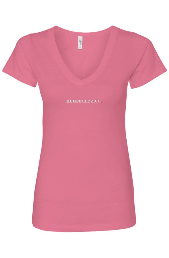 Signature Logo — V-Neck T-Shirt — Light Print