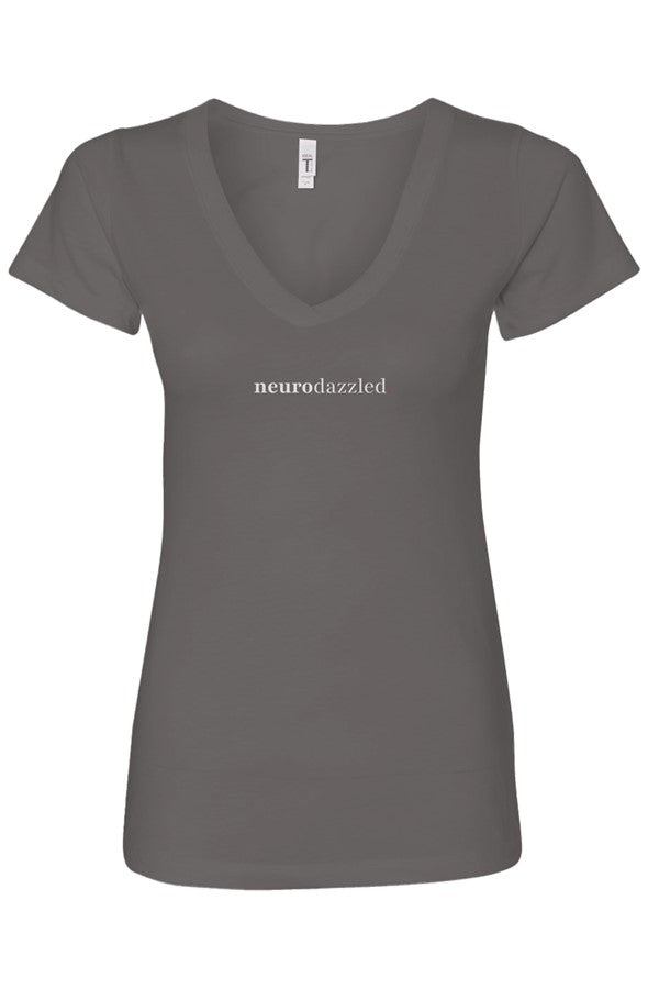 Signature Logo — V-Neck T-Shirt — Light Print
