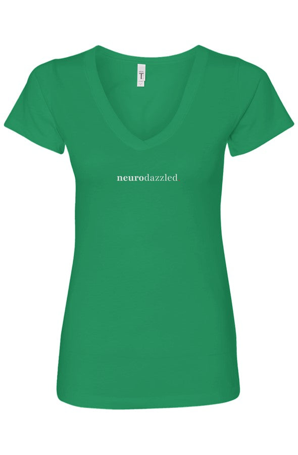 Signature Logo — V-Neck T-Shirt — Light Print