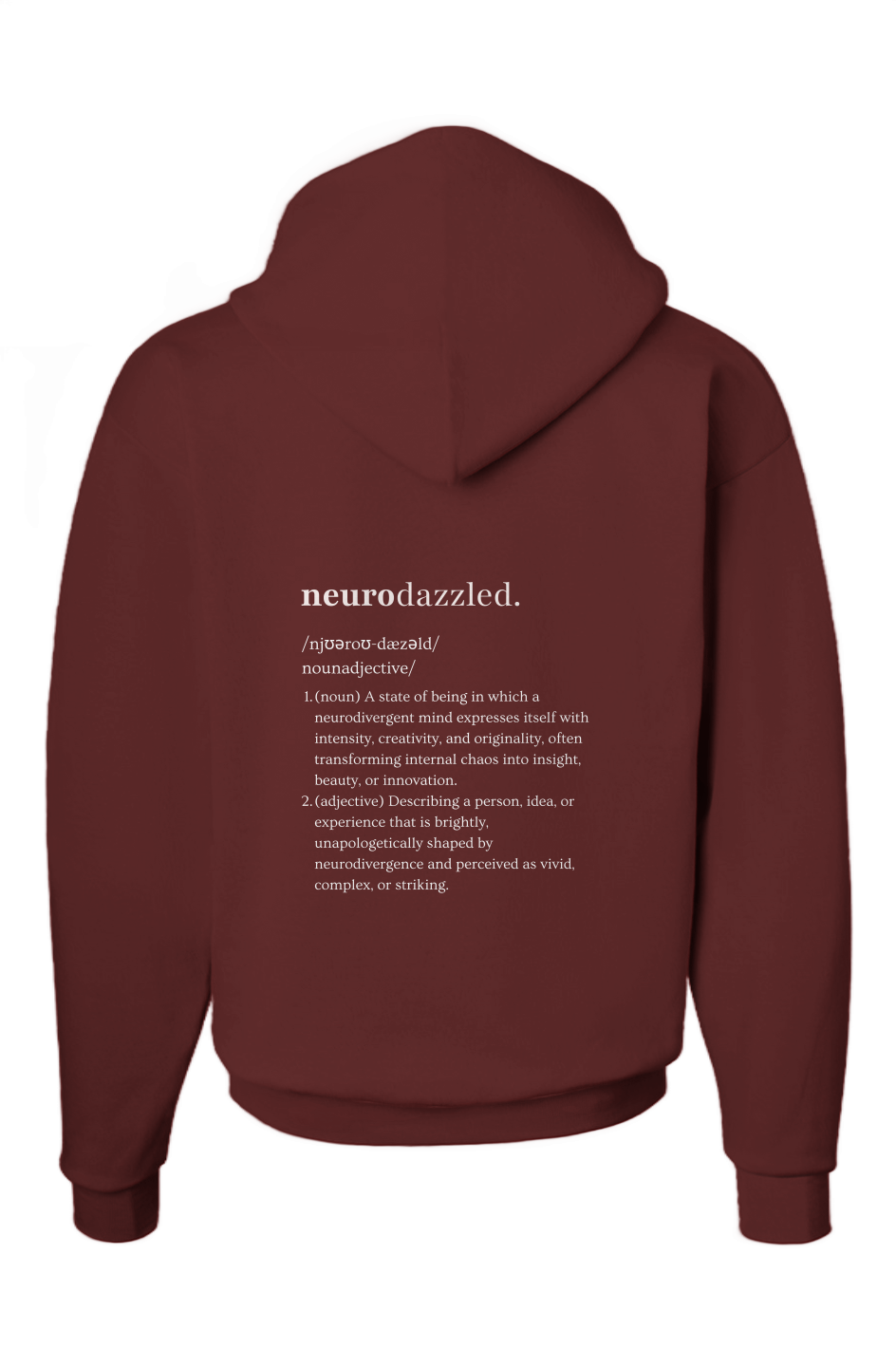 Neurodazzled® Definition Hoodie – State of More