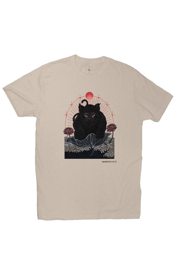 NOKIRUMI, Cream unisex tee, Front by Neurodazzled