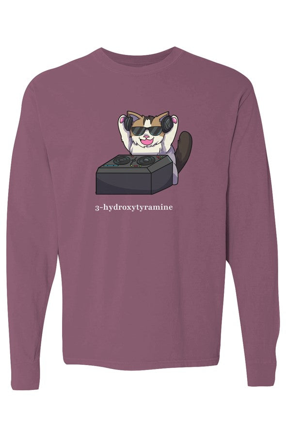 DJ WONI BOY, Unisex long sleeve, Front by Neurodazzled