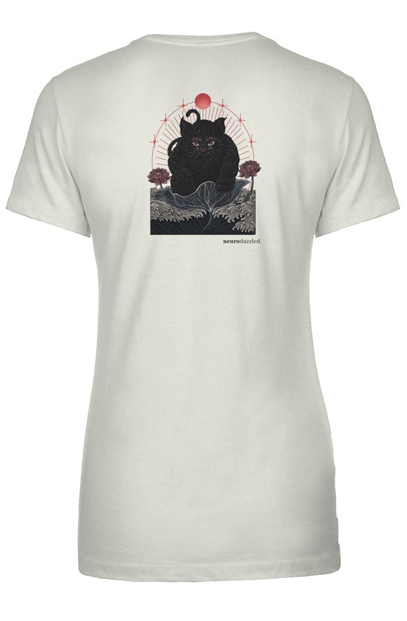 NOKIRUMI, Natural crew tee, Back by Neurodazzled