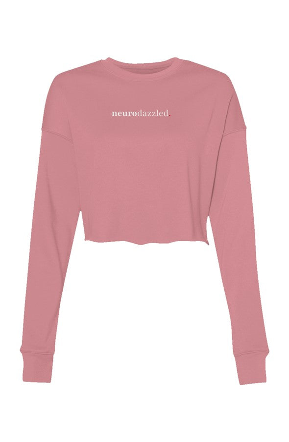 Signature Logo — Cropped Sweatshirt — Front Print