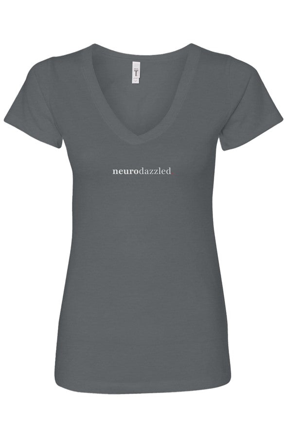 Signature Logo — V-Neck T-Shirt — Light Print