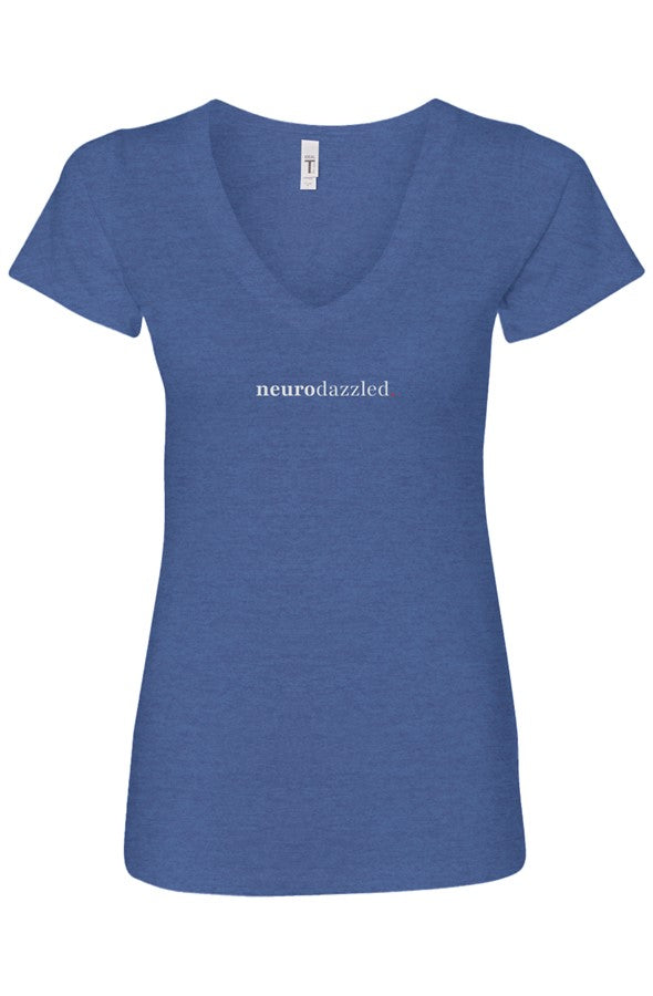 Signature Logo — V-Neck T-Shirt — Light Print