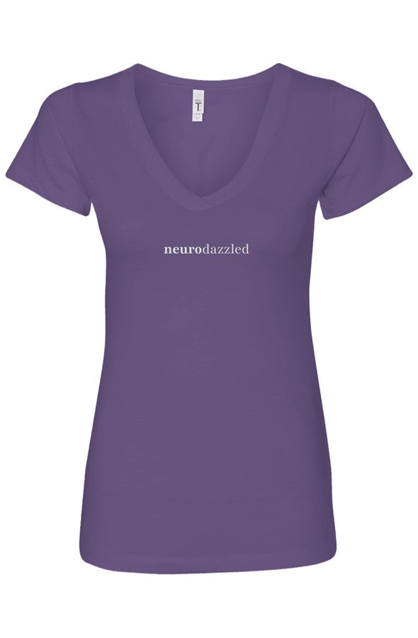 Signature Logo — V-Neck T-Shirt — Light Print
